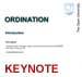 Icon denoting Ordination presentation in keynote format