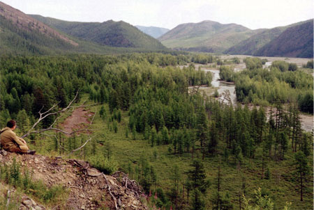 Photograph of the Arman River valley