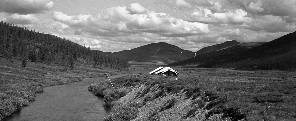 Field camp in N Kamchatka in 1985