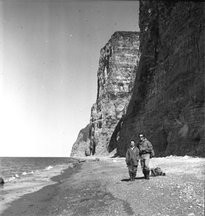 Photograph of cliffs at Ugolnaya Bay 1987