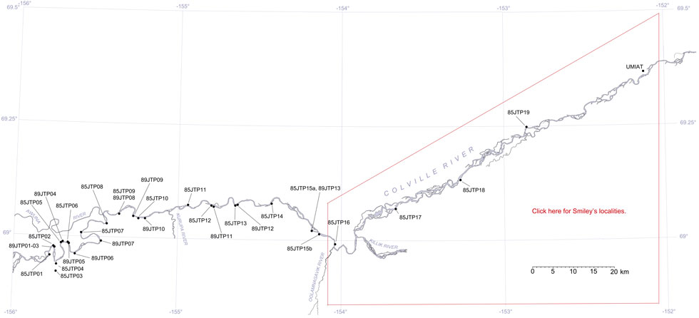 Interactive map of the Upper Colville River