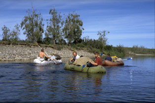 Floating the Grebenka River