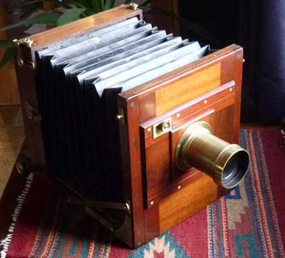 Photo of an old camera
